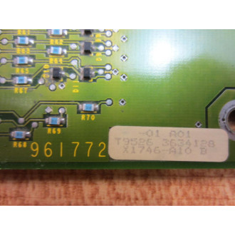 Allen Bradley 961772 Circuit Board X1746-A10 96177291 A01 - Used