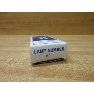 Generic 51 Miniature Lamps Light Bulbs (Pack of 25)
