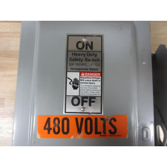 Siemens HNF361 Safety Switch Non-Fused - Used