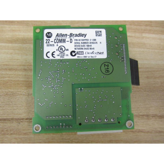 Allen Bradley 22-COMM-D Powerflex Adapter 22COMMD Series A - Used