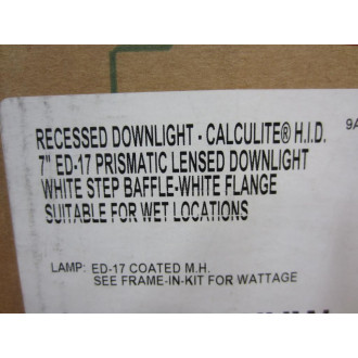 Lightolier C7E17PLWHW Downlight