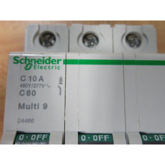 Schneider 24466 Square D 10A Breaker Merlin Gerin MG24466 - New No Box