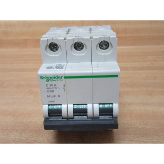 Schneider 24466 Square D 10A Breaker Merlin Gerin MG24466 - Used