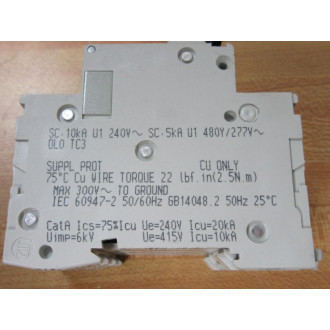 Schneider 24466 Square D 10A Breaker Merlin Gerin MG24466 - New No Box