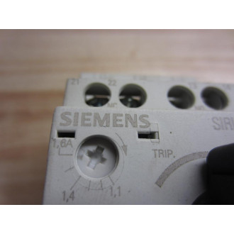 Siemens 3RV1421-1AA10 Manual Motor Controller 3RV14211AA10 - Used
