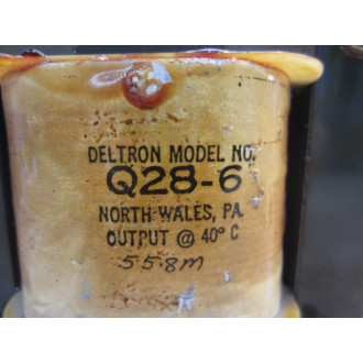 Deltron Q28-6 Transformer Q286 - Used