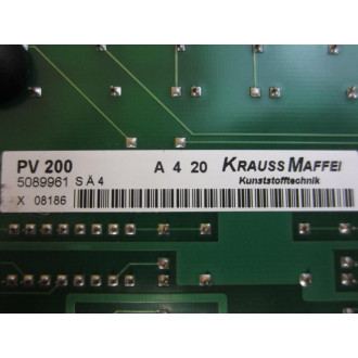 Krauss Maffei PV 200 Interface Card 5089961 - Used