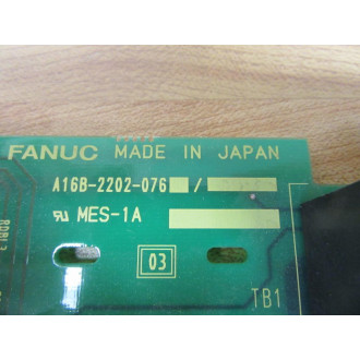 Fanuc A16B-2202-076 Board A16B2202076 - Parts Only
