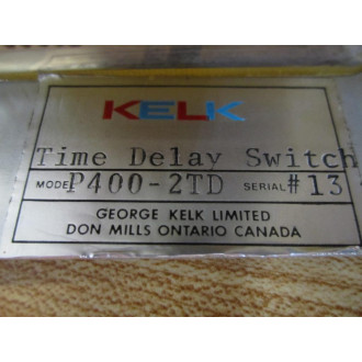 Kelk P400-2TD Time Delay & Diff. Switch PCB P4002TD - Used
