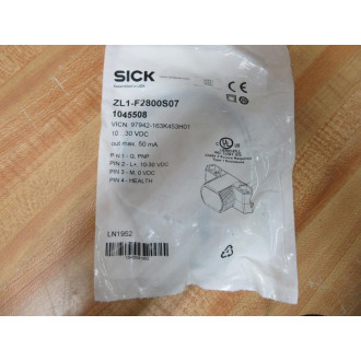 Sick ZL1-F2800S07 Photoelectric Switch 1045508