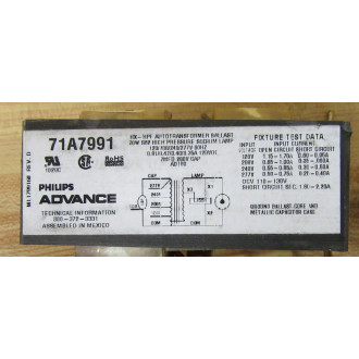 Advance 71A7971-001D Core & Coil Ballast Kit 71A7971001D