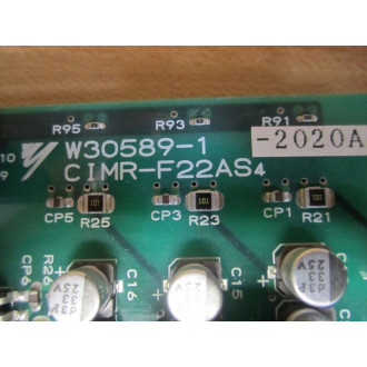Yaskawa W30589-1 AC Drive Board CIMR-F22AS4 - Used