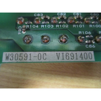 Yaskawa W30589-1 AC Drive Board CIMR-F22AS4 - Used