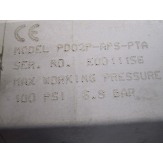 ARO PD02P-APS-PTA Air-Powered Double-Diaphragm Pump PD02PAPSPTA - Used