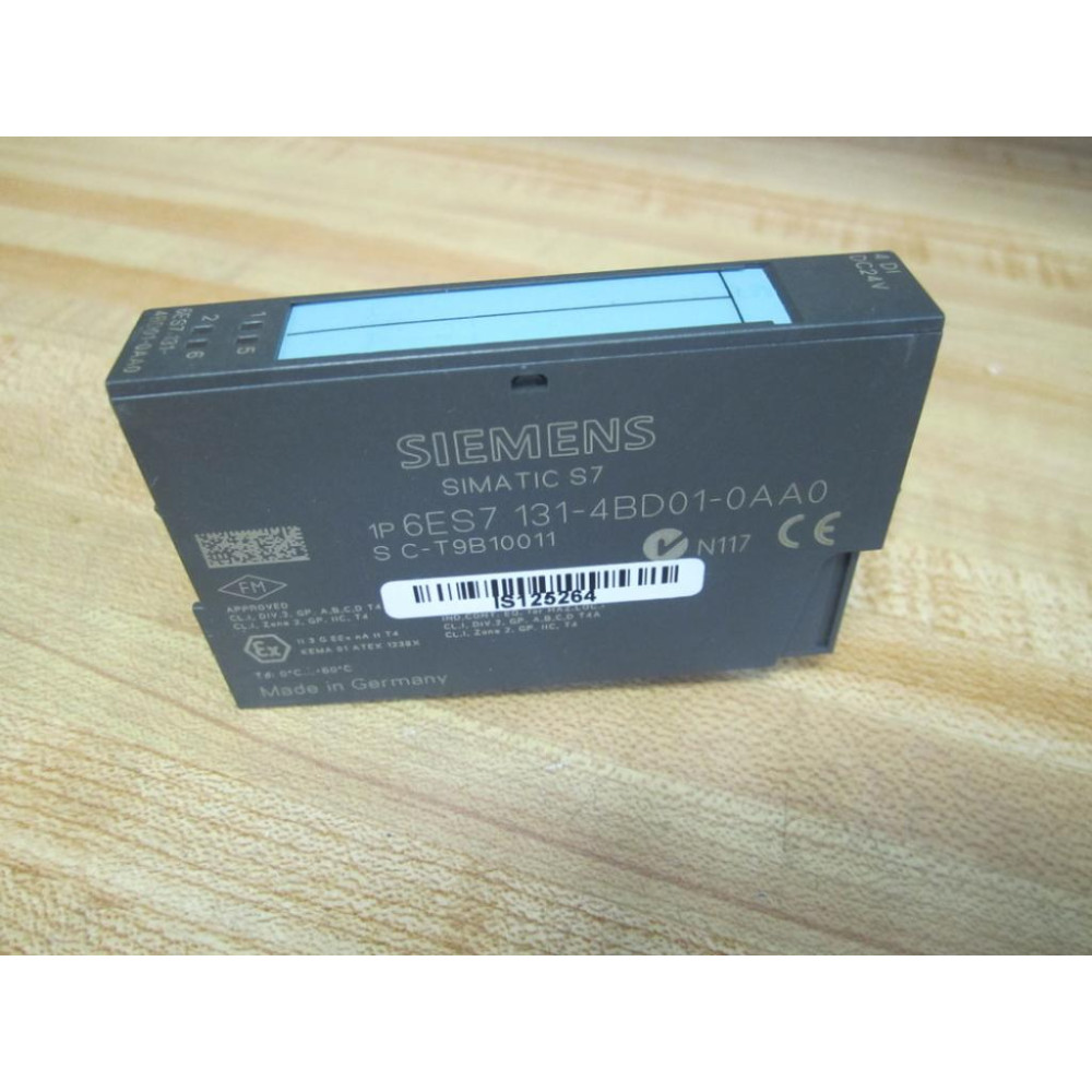 Siemens 6ES7131-4BD01-0AA0 Input Module (Pack of 2) - Used
