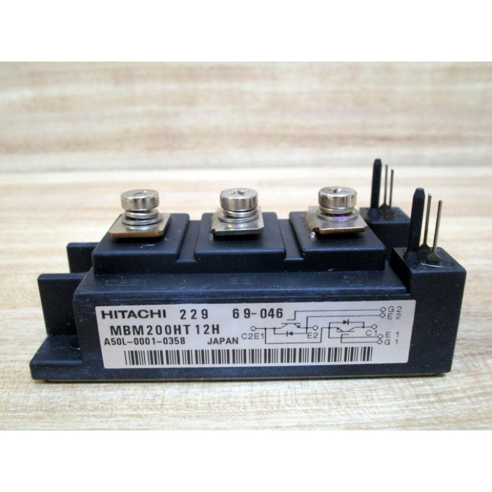 Hitachi MBM200HT12H Transisitor Module - Used