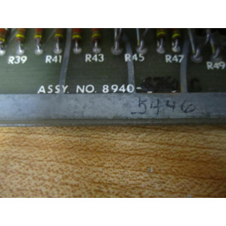 Warner & Swasey 8940-546 Spindle Control Board 8940-5446 - Used