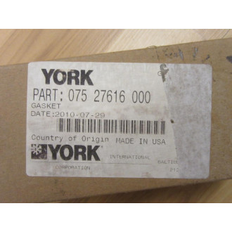 York 075-27616-000 Gasket 07527616000