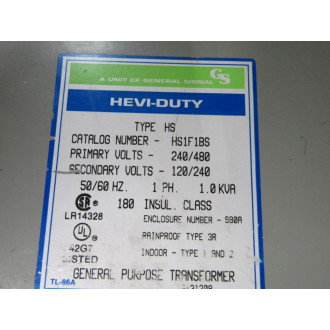 Sola HS1F1BS Transformer - Used