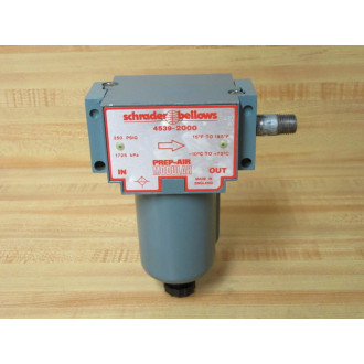 Schrader Bellows 4539-2000 Pneumatic Prep Air Modular Filter 45392000 - Used