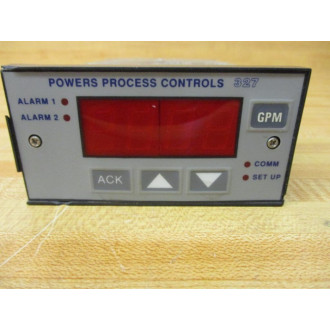 Power Process Controls 327-C000 Process Monitor 300 Series - Used