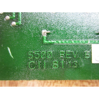 Modicon AS-500P-000 PC Board S500 - Used