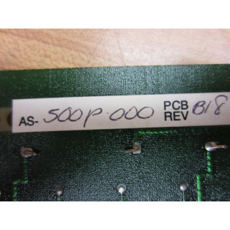 Modicon AS-500P-000 PC Board S500 - Used
