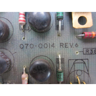 Panalarm 070-0014 Flasher Board  70-FP2 Rev.6 - Used