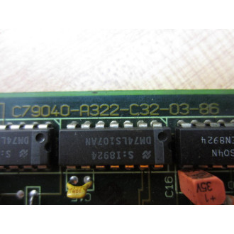Siemens C79040-A322-C32-03-87 PC Board C79040-A322-C32-03-86 - Used