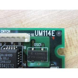 Nachi UM114E Circuit Board UM114 Non-Refundable - Parts Only