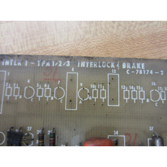 Danaher C-78174-2 Circuit Board C-78175-2 - Used