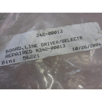 Enkel 342-00013 Line Driver Selector Board 34200013 - Used