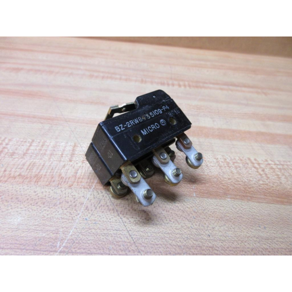 MicroSwitch BZ-2RW8435109-P4 Honeywell Switch Dual Assembly - New No Box MicroSwitch BZ-2RW8435109-P4 Honeywell Switch Dual Assembly - New No Box