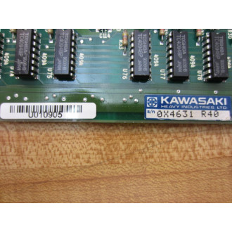 Kawasaki 9ED-34 Circuit Board 9ED34 Board As Is - Parts Only