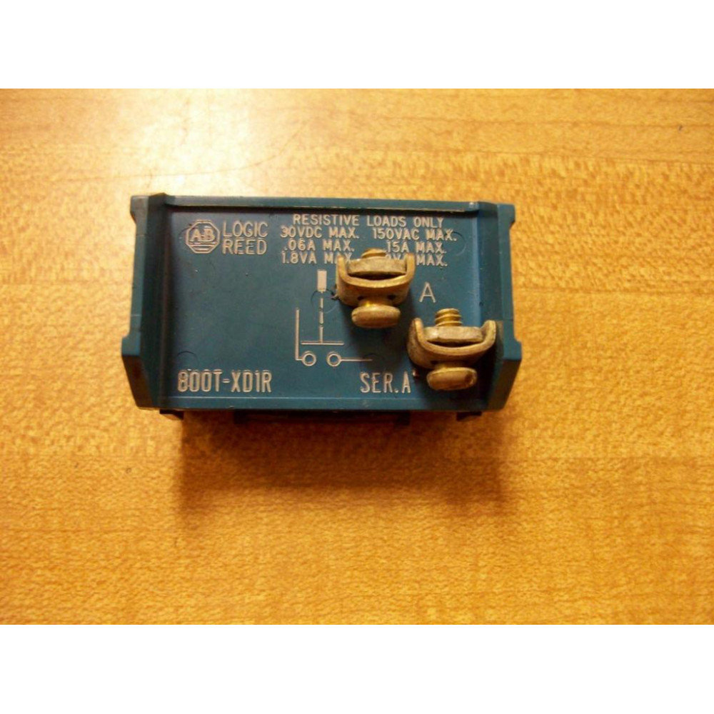 Allen Bradley 800T-XD1R Contact Block 800TXD1R - Used