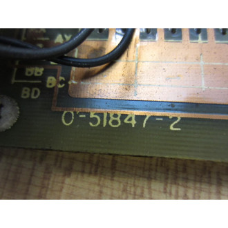 Reliance 0-51847-2 VLDC Voltage Detector Bd O-51847-2 wo VLDC - Used