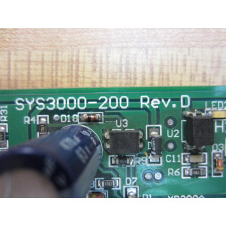 SCA Schucker SYS3000-200 Circuit Board SYS3000200 - Used