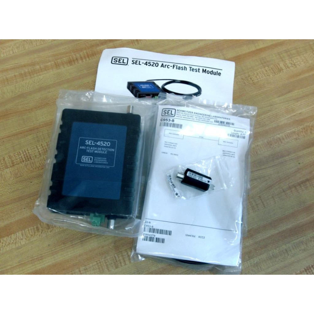 SEL SEL-4520 Arc-Flash Test Module Kit SEL4520 - New No Box SEL SEL-4520 Arc-Flash Test Module Kit SEL4520 - New No Box