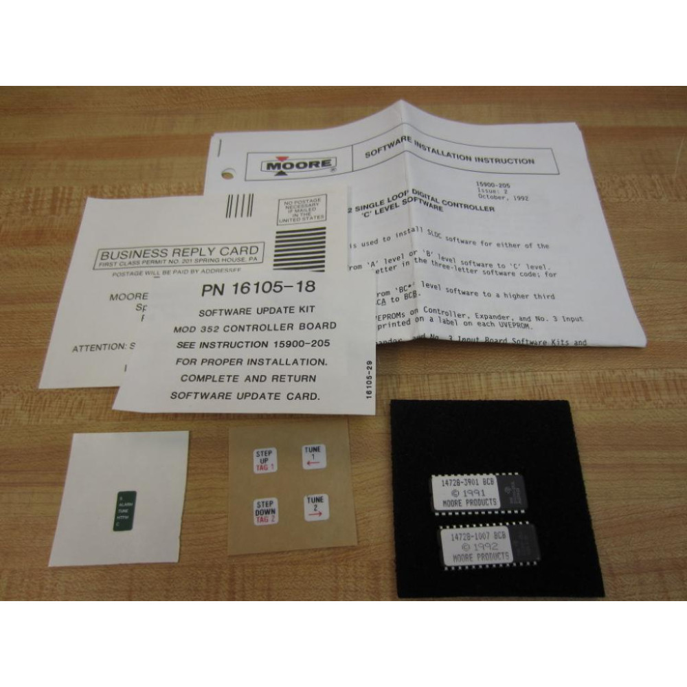 Moore 16105-18 Software Update Kit 1610518 Mod 352 - New No Box