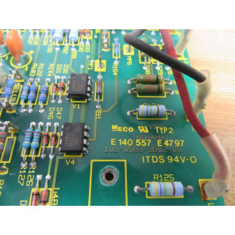 Indramat 109-0583-3B02-09 VD1 Board 109-0583-3A02-09 W5 Wires - Used