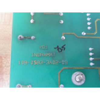 Indramat 109-0583-3B02-09 VD1 Board 109-0583-3A02-09 E31 96 - Used