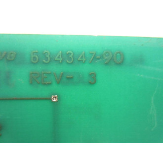 Allen Bradley 634347-90 Circuit Board UOD Rev 3 - Used