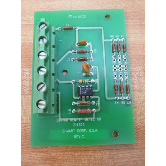 Ohmart 214201 GM-16R Remote Detector 204744 Rev.C - Used