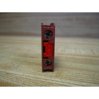 Baco 23-E01 Contact Block 23E01 Red - New No Box