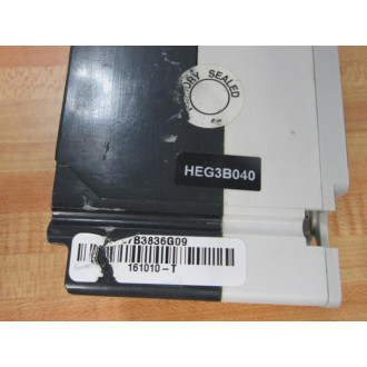 Siemens HEG3B040 40A Circuit Breaker HEG3B040L - Used