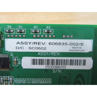 Overland Data 606835-102 Backplane 606835-002 - Used