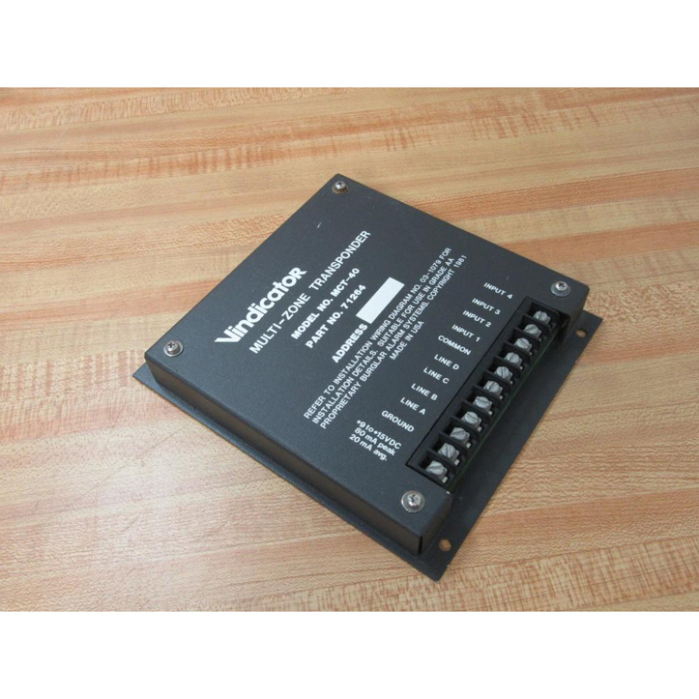 Vindicator MCT-40 Transponder MCT40 - New No Box