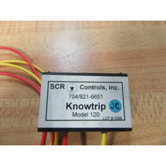 SCR Controls 704821-6651 Knowtrip 120 - New No Box