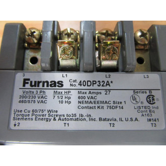 Furnas 40DP32AF Starter - New No Box