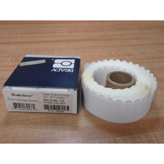 Brady WMS-111-321 I.D. PRO Plus LS2000 Heat Shrink Sleeves 500Roll 32536